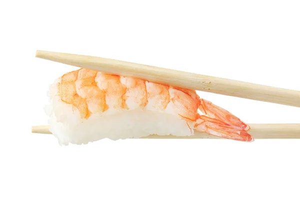 Ätpinnar med sushi — Stockfoto