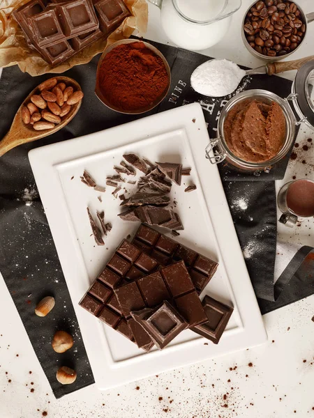 Chocolate making off — Stock Photo, Image