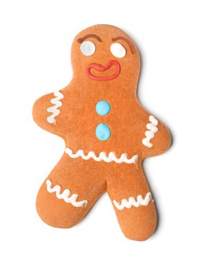 Zencefilli kurabiye adam beyaz