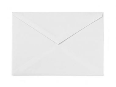 Zarfın üzerinde beyaz