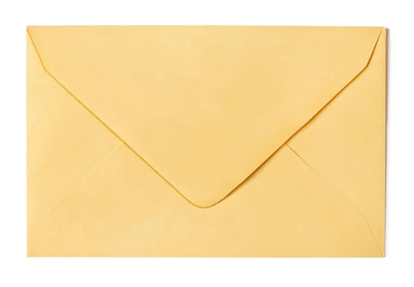 Beyaz üzerine kapalı zarf — Stok fotoğraf