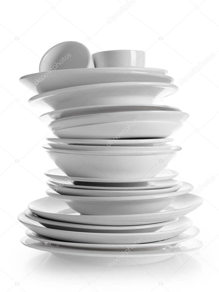 Clean plates stack