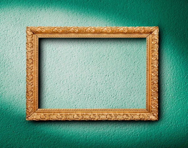 Picture frame on wall — Stock Photo, Image