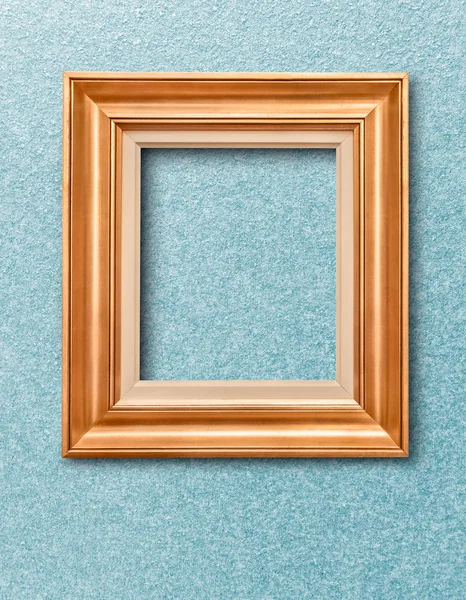 Picture frame on wall — Stock Photo, Image