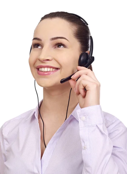 Female it support officer — Stock Photo, Image