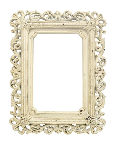 Vintage frame op wit — Stockfoto