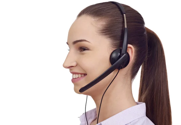 Young customer service representative — Stock Photo, Image