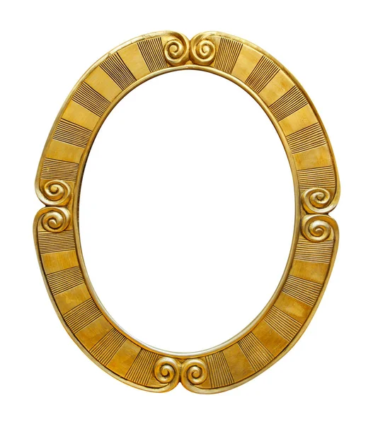 Oval picture frame — Stock Photo, Image