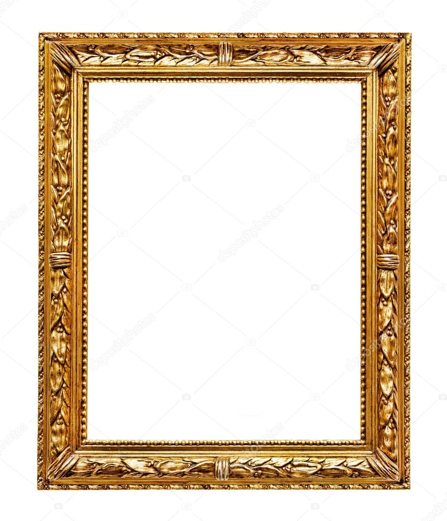 Picture frame on white