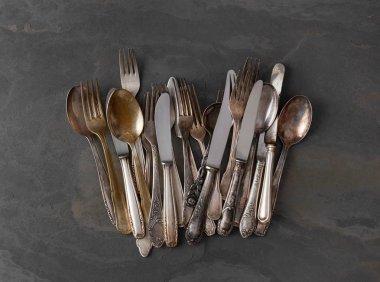 Tablo bıçak, kaşık ve çatal