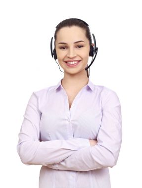 Beyaz üzerine telefonu operatörü