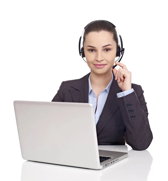 Call center representative Stock Picture