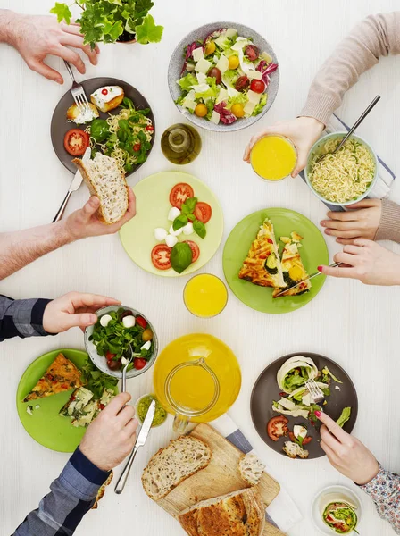 Family dinner concept — Stock Photo, Image