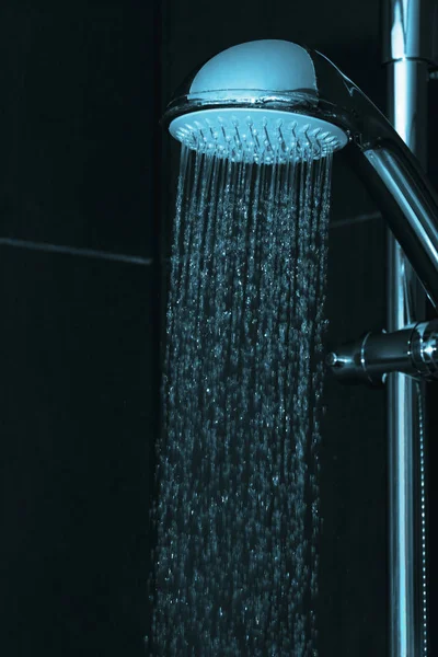 Shower Head Running Water — Stock Photo, Image