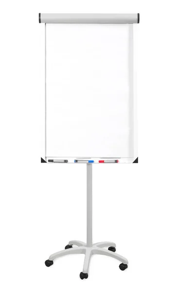 Üres Flip Chart Elszigetelt — Stock Fotó