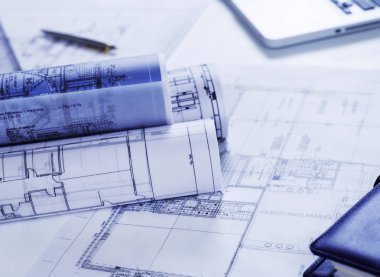 Resepsiyon portre üzerinde planları