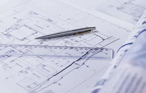 Resepsiyon portre üzerinde planları