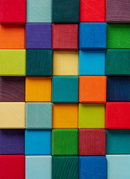 Fa színű kockák háttér — Stock Fotó