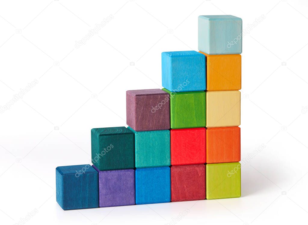 Toys Blocks Step Stair