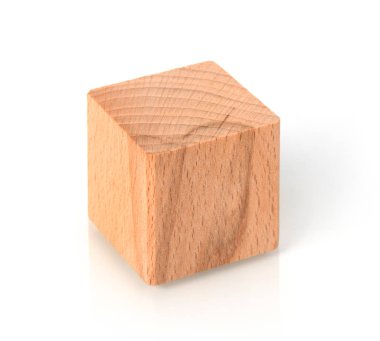 Wooden cube clipart