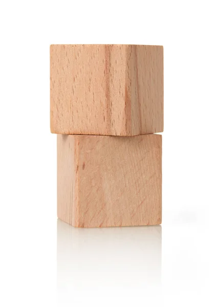 Cubi di legno — Foto Stock