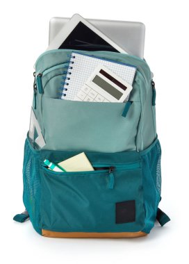 Çanta ve ofis malzemeleri.