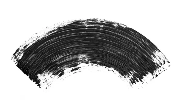 Mascara texture isolated on white