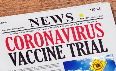Coronavirus gazetede manşet oldu.