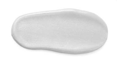 Çürümüş krema beyazda izole edilmiş.