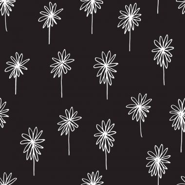 Şirin sorunsuz elle çizilmiş desen