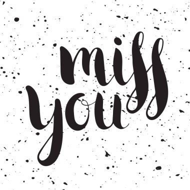 El yazısı kaligrafi mürekkep yazıt özledim