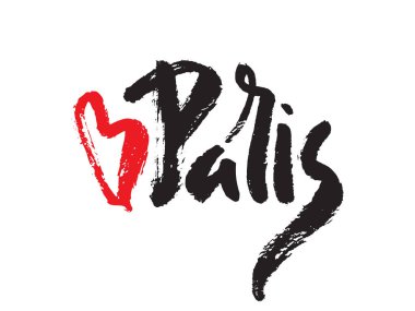 Paris yazıt ile kalp