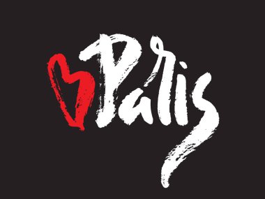 Paris yazıt ile kalp