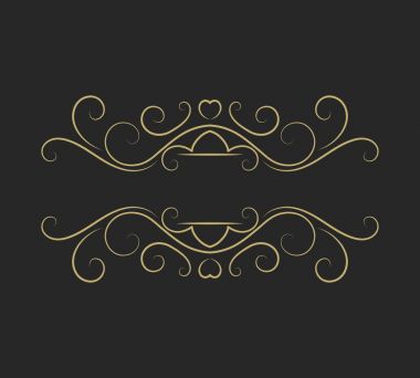 Elle çizilmiş Dekoratif kenarlık