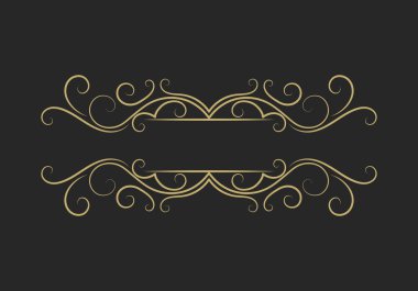 Elle çizilmiş Dekoratif kenarlık