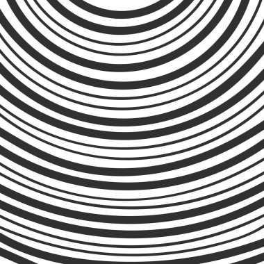 Soyut tek renkli el çizilmiş doodle desen