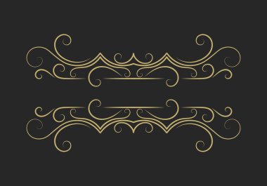 Elle çizilmiş Dekoratif kenarlık