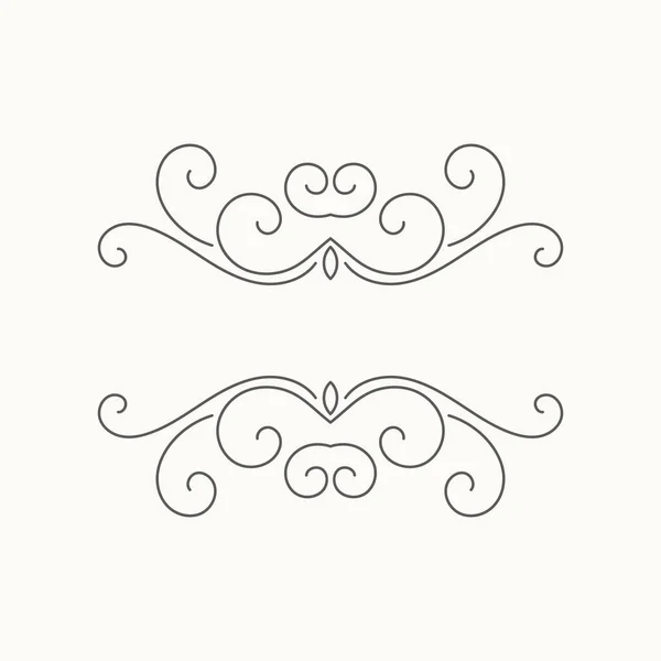 Hand drawn decorative border — Stock Vector