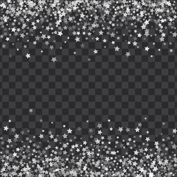Abstraktes Muster zufälliger Sternschnuppen — Stockvektor