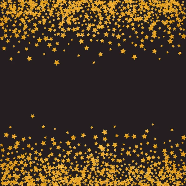 Abstracte patroon van willekeurige vallende sterren — Stockvector