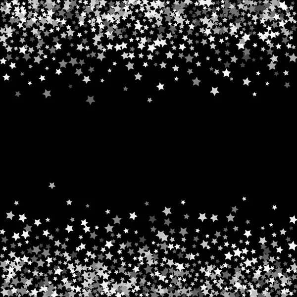 Abstraktes Muster zufälliger Sternschnuppen — Stockvektor