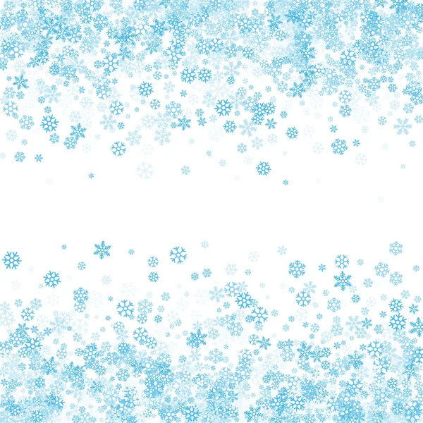 Abstrakcyjny wzór spadające płatki śniegu — Wektor stockowy