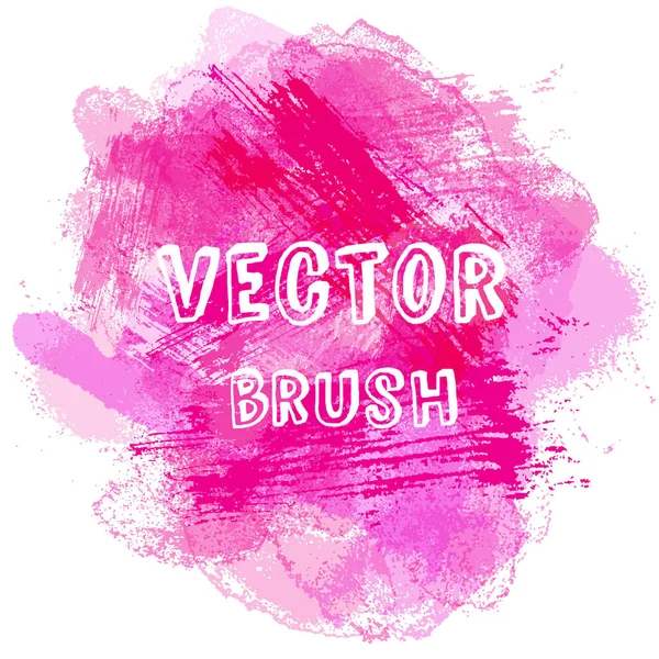 Grunge fundo vetor aquarela. Escova vetorial. ilustração desenhada à mão fácil para o seu uso . — Vetor de Stock