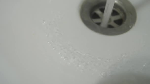 Blood and spit splatter on a sink — 비디오