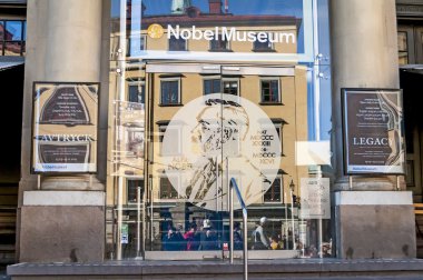 The Nobel Museum in Sweden stock image. clipart