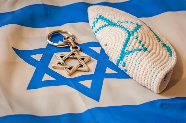 Judendom vs. sionismen koncept. — Stockfoto