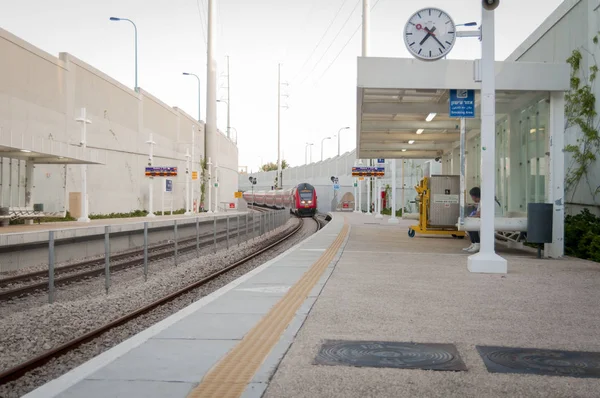 Tren llegando a Israel stock image . — Foto de Stock