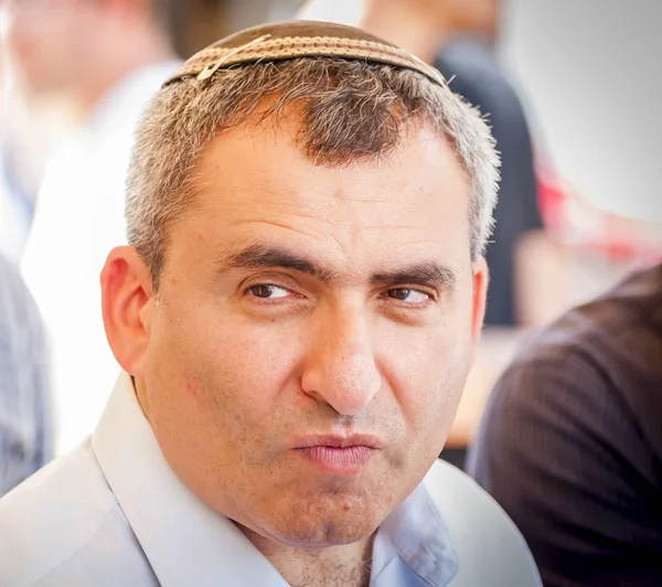 Zeev Elkin, polityk izraelski obraz. — Zdjęcie stockowe