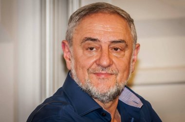 Eilat, İsrail. 22 Aralık 2017. Robert şarkıcı, Yönetim Kurulu Başkanı ve Genel Müdür Yardımcısı dünya Yahudi Kongresi (Wjc), önde gelen Yahudi topluluklar organizasyon şemsiyesi.