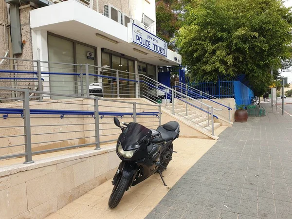 Olá Israel Janeiro 2019 Ayalon Circuit Delegacia Polícia Holon Subúrbio — Fotografia de Stock